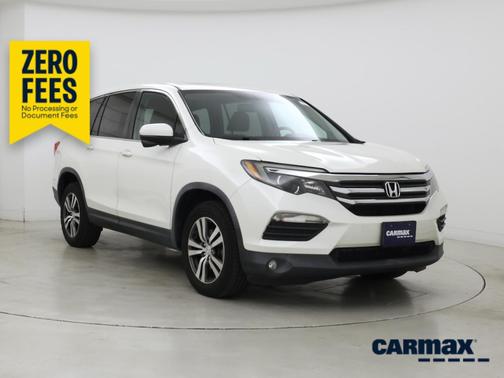 White 2018 Honda Pilot EX-L