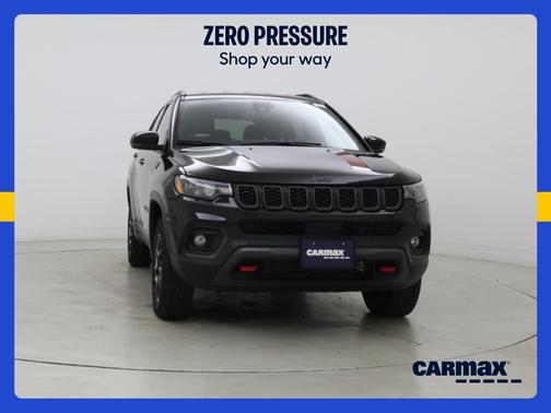 Black 2025 Jeep Compass Trailhawk