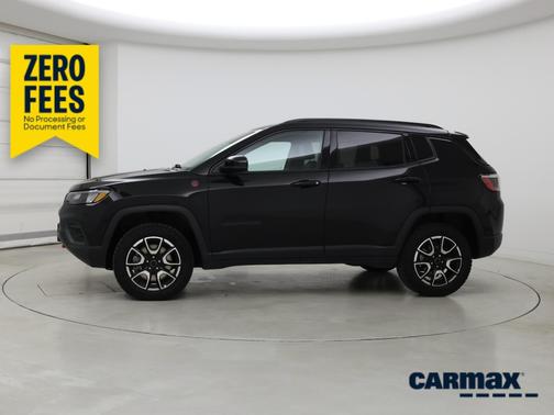 Black 2025 Jeep Compass Trailhawk