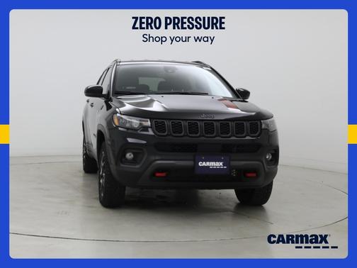 Black 2025 Jeep Compass Trailhawk