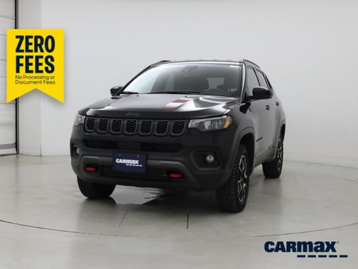 Black 2025 Jeep Compass Trailhawk