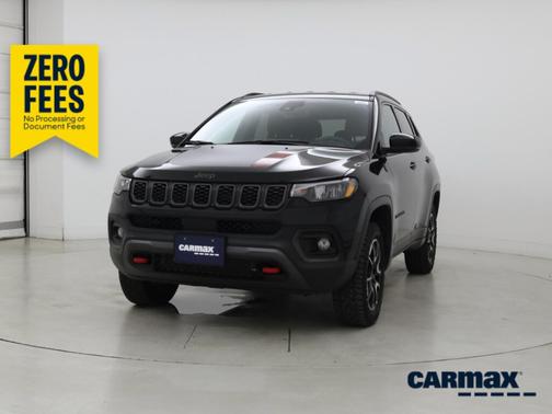 Black 2025 Jeep Compass Trailhawk