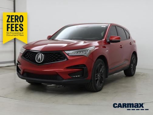 Red 2019 Acura RDX A-Spec