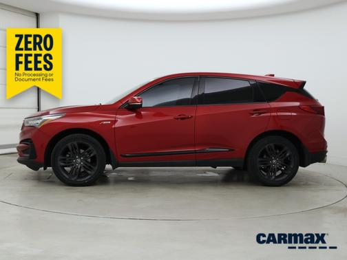 Red 2019 Acura RDX A-Spec