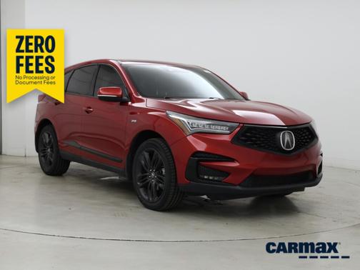 Red 2019 Acura RDX A-Spec