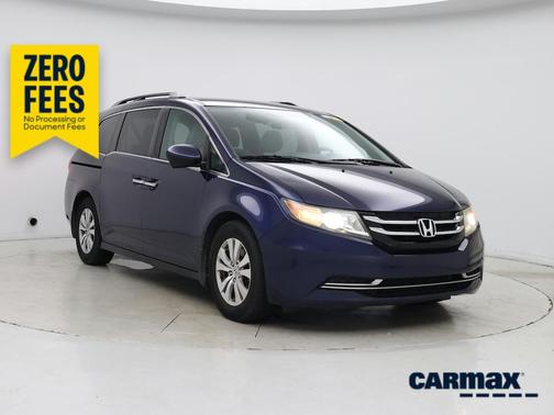 Blue 2016 Honda Odyssey SE