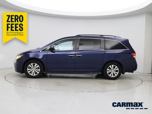Blue 2016 Honda Odyssey SE