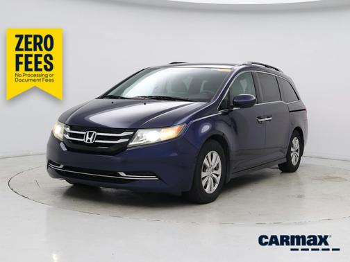 Blue 2016 Honda Odyssey SE