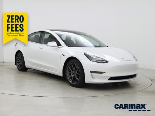 White 2020 Tesla Model 3 Long Range