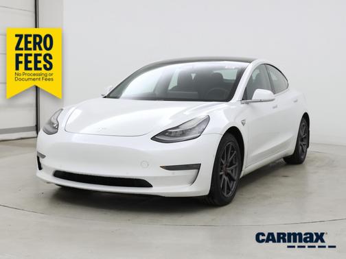 White 2020 Tesla Model 3 Long Range