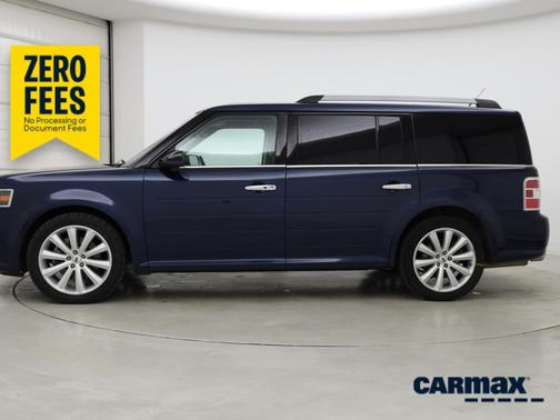 Blue 2017 Ford Flex SEL