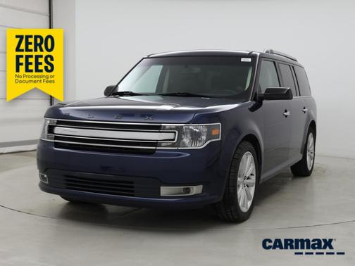 Blue 2017 Ford Flex SEL