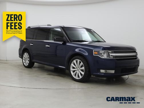 Blue 2017 Ford Flex SEL