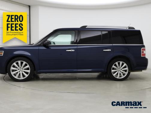 Blue 2017 Ford Flex SEL