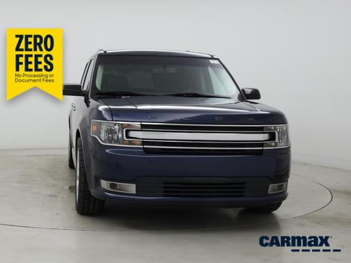 Blue 2017 Ford Flex SEL
