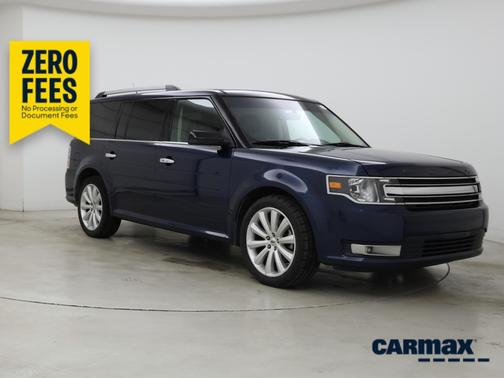 Blue 2017 Ford Flex SEL