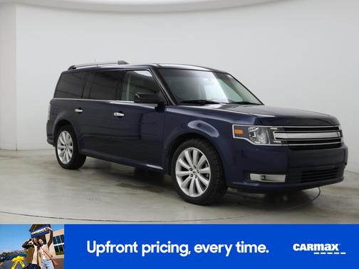 Blue 2017 Ford Flex SEL