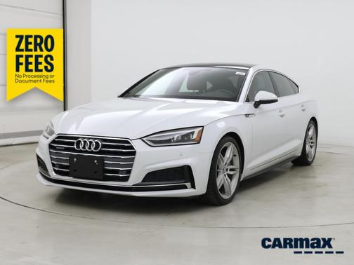 White 2019 Audi A5 Premium Plus