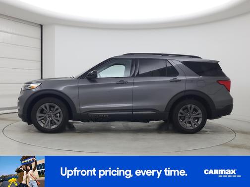 Gray 2023 Ford Explorer XLT