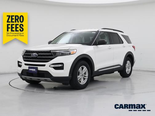 White 2020 Ford Explorer XLT