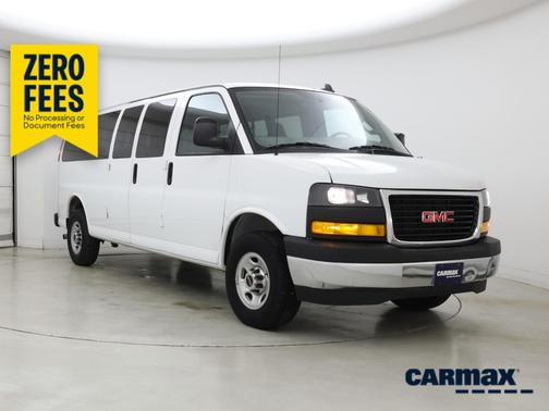 White 2023 GMC Savana 3500 LS