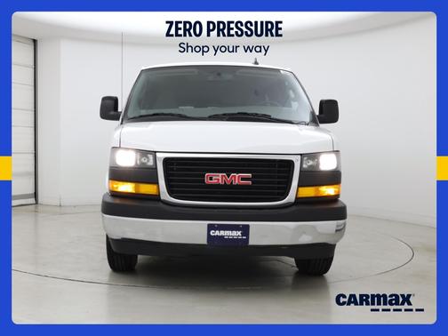 White 2023 GMC Savana 3500 LS