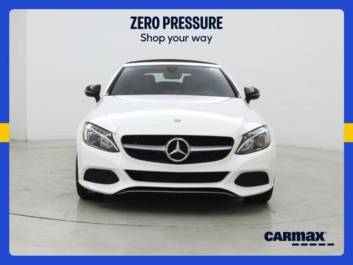 White 2017 Mercedes-Benz C-Class