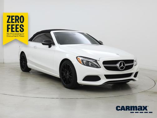 White 2017 Mercedes-Benz C-Class
