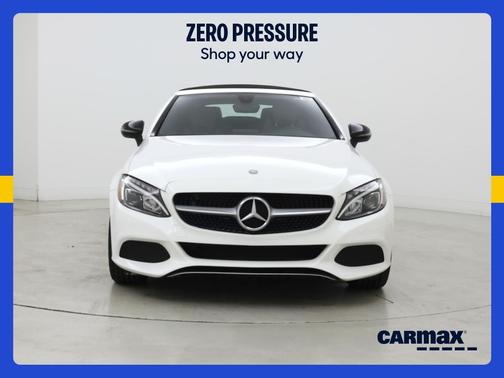 White 2017 Mercedes-Benz C-Class