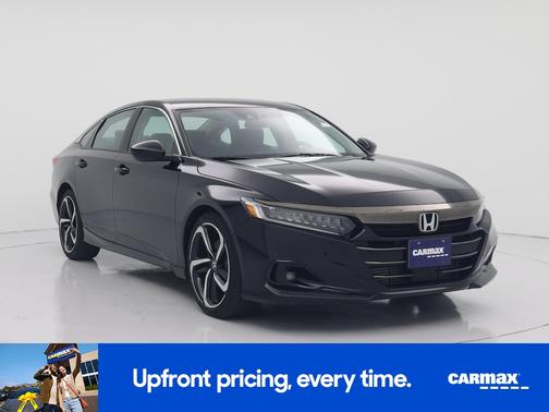 Black 2022 Honda Accord Sport SE