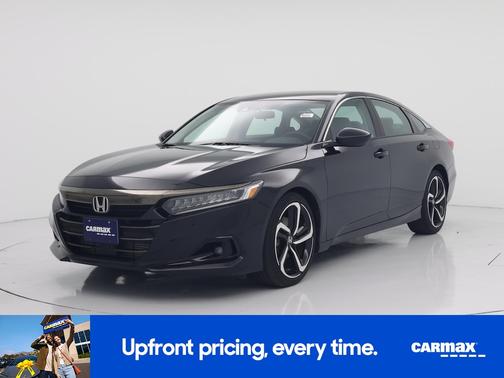 Black 2022 Honda Accord Sport SE
