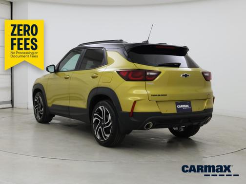 Yellow 2024 Chevrolet Trailblazer RS