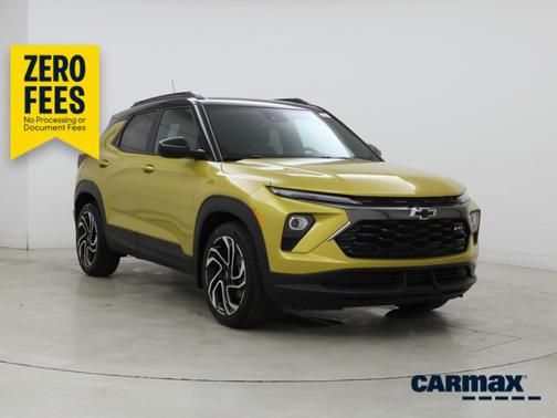 Yellow 2024 Chevrolet Trailblazer RS