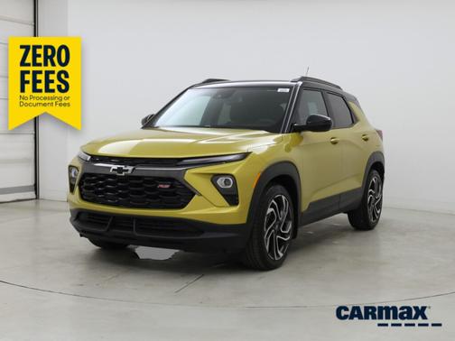 Yellow 2024 Chevrolet Trailblazer RS