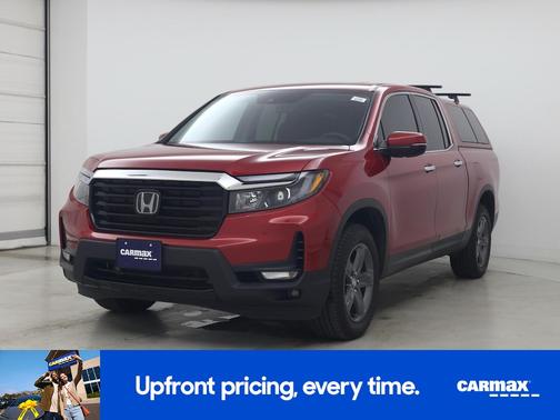 Red 2023 Honda Ridgeline RTL-E