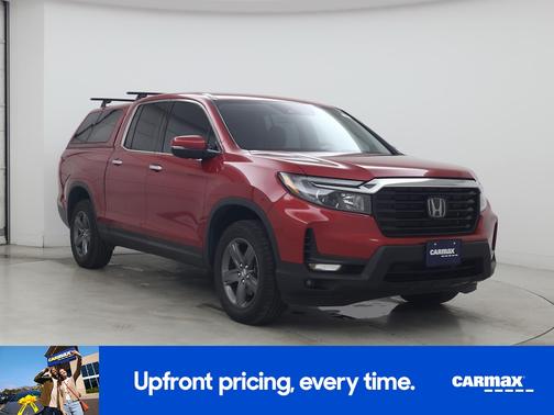 Red 2023 Honda Ridgeline RTL-E