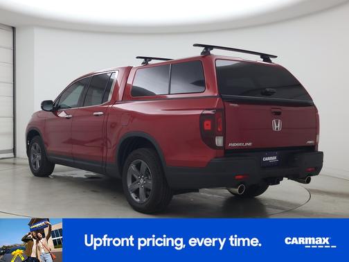 Red 2023 Honda Ridgeline RTL-E