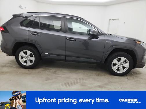 Gray 2021 Toyota RAV4 Hybrid XLE