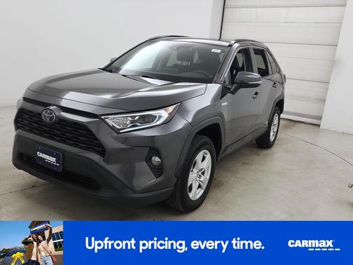 Gray 2021 Toyota RAV4 Hybrid XLE