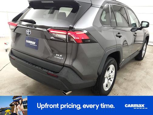 Gray 2021 Toyota RAV4 Hybrid XLE
