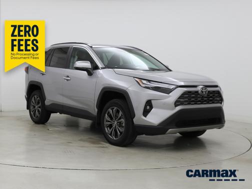 Silver 2025 Toyota RAV4 Hybrid Limited
