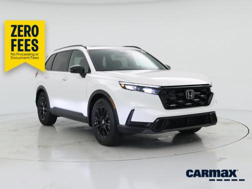 White 2026 Honda CR-V Hybrid Sport