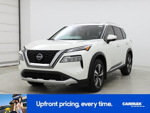 White 2023 Nissan Rogue Platinum