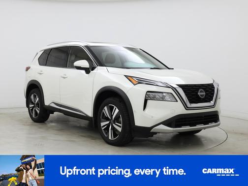 White 2023 Nissan Rogue Platinum