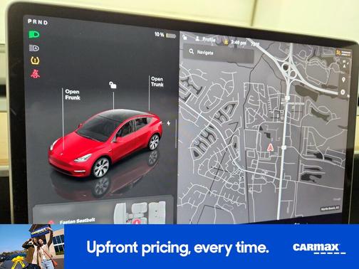 Red 2023 Tesla Model Y Long Range