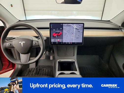Red 2023 Tesla Model Y Long Range