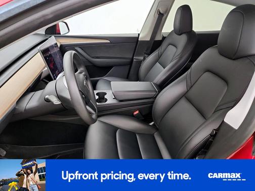 Red 2023 Tesla Model Y Long Range