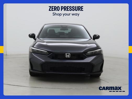 Gray 2026 Honda Civic Hybrid Sport