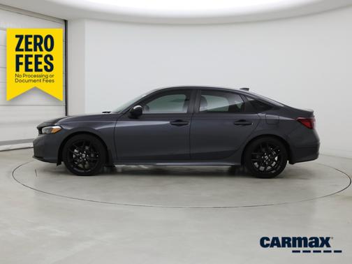 Gray 2026 Honda Civic Hybrid Sport