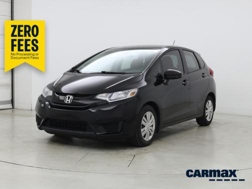 Black 2017 Honda Fit LX